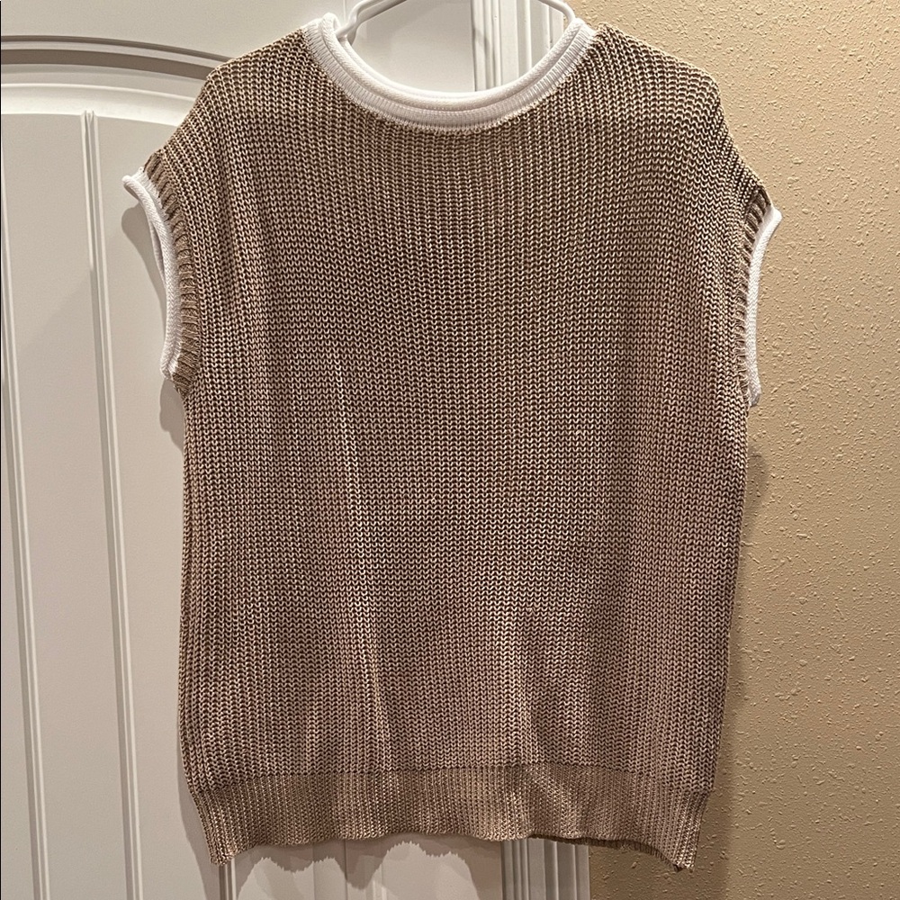 Women's Tan Sweater